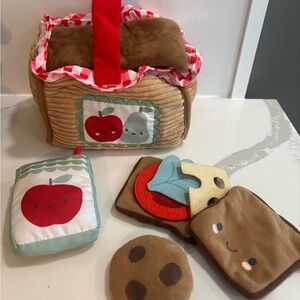 Carter’s Plush Picnic Basket Toy Set